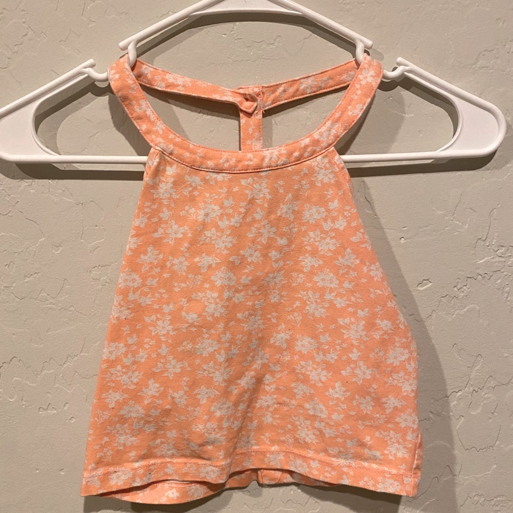 High Neck Crop Top